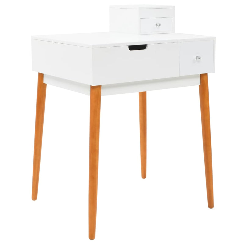 vidaXL Dressing Table with Mirror MDF 60x50x86 cm