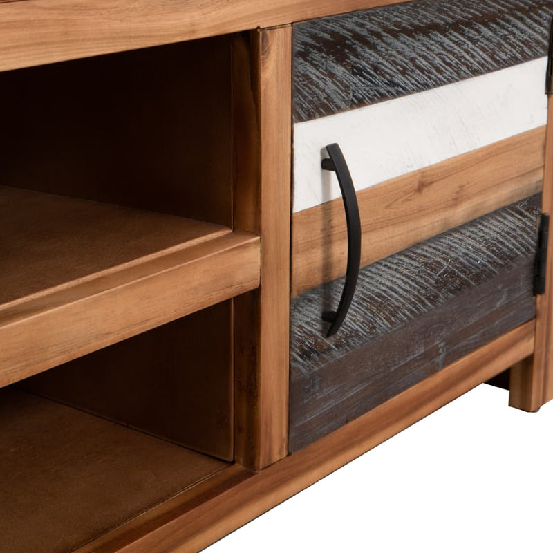 vidaXL TV Cabinet Solid Acacia Wood 120x35x40 cm