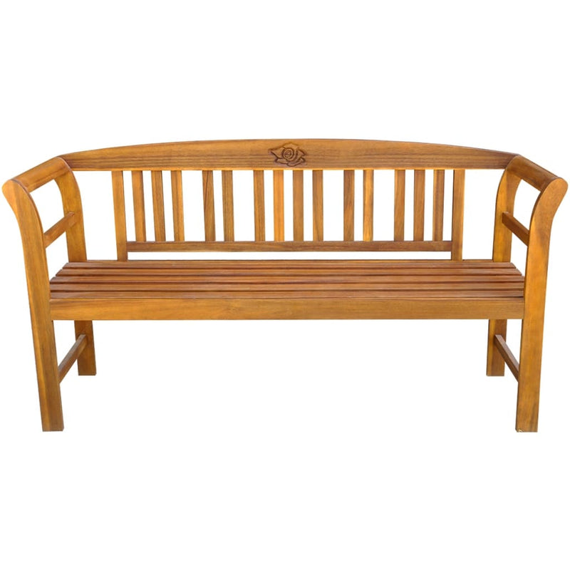 vidaXL Garden Bench 157 cm Solid Acacia Wood