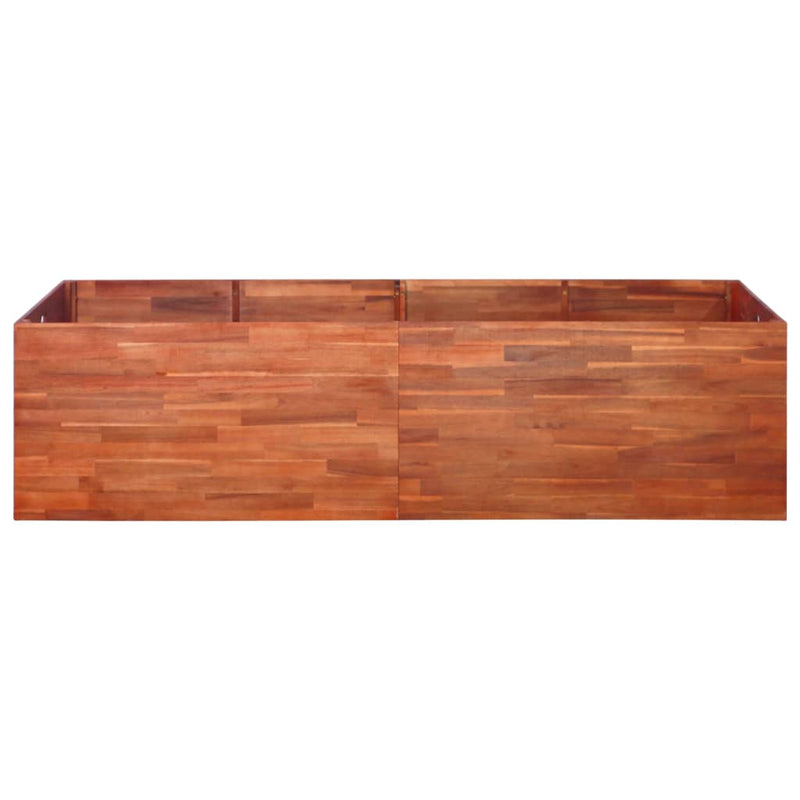 vidaXL Garden Raised Bed Acacia Wood 200x50x50 cm