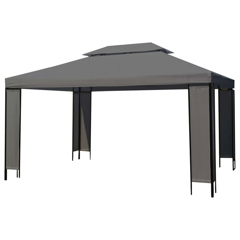 vidaXL Gazebo Anthracite 300x400 cm