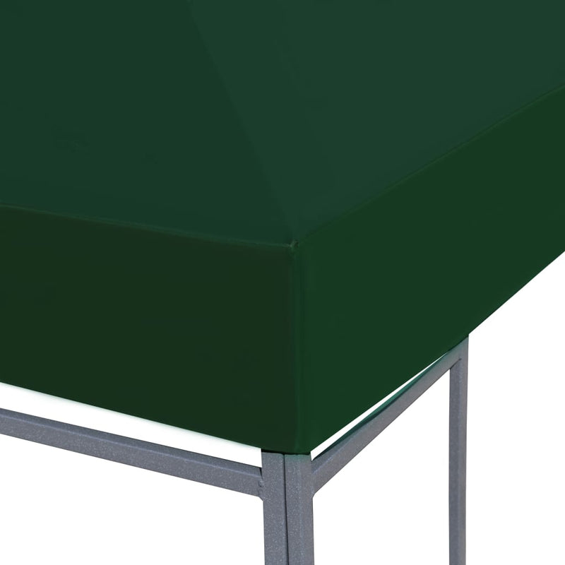vidaXL Gazebo Top Cover 310 g/m² 3x3 m Green