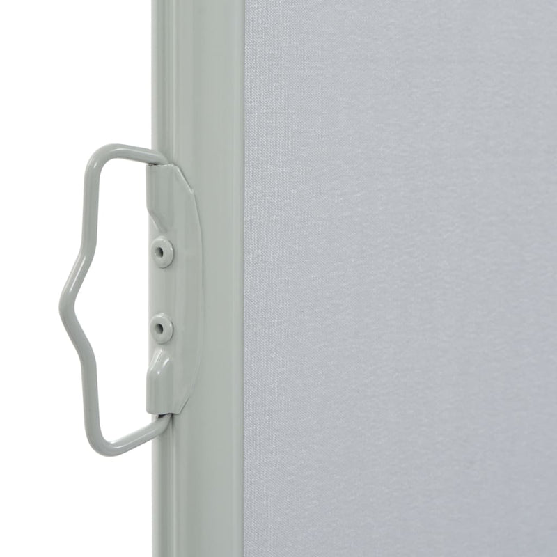 vidaXL Patio Retractable Side Awning 100 x 300 cm Grey