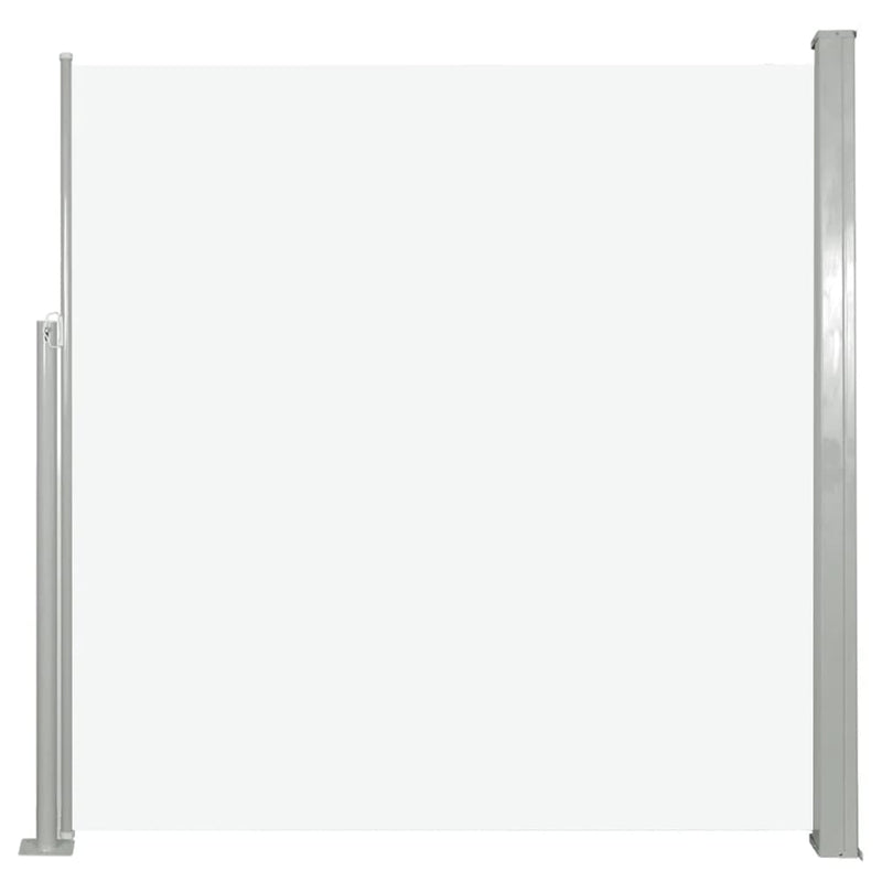 vidaXL Retractable Side Awning 140 x 300 cm Cream