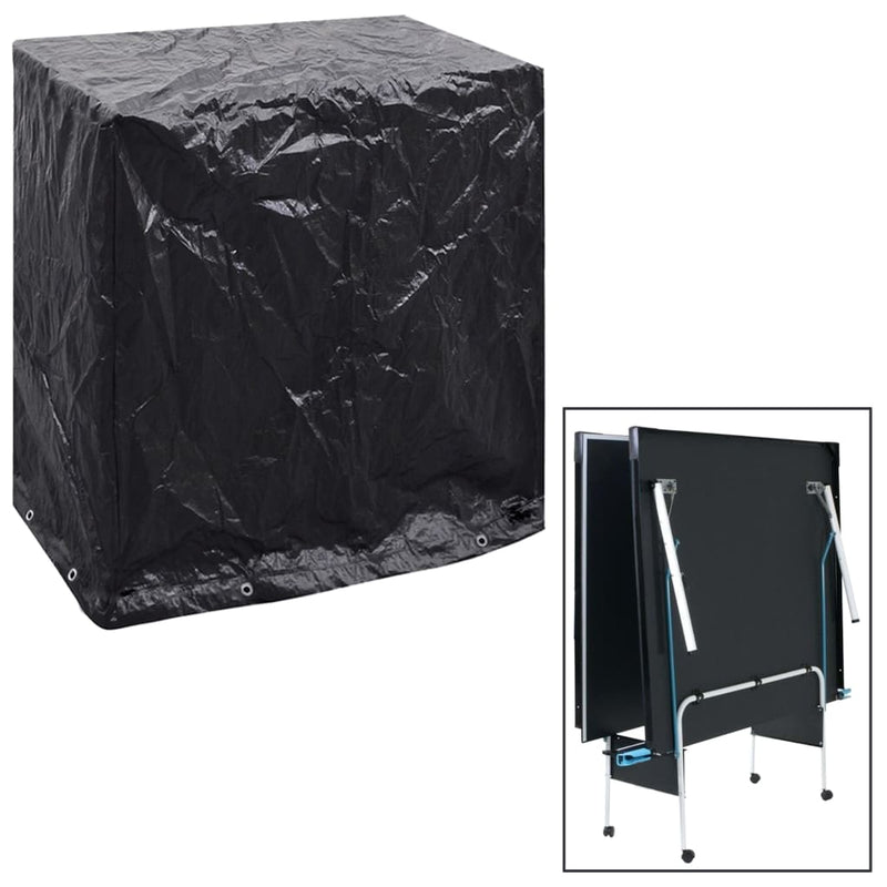 vidaXL Garden Furniture Cover Tabletennis Table 8 Eyelets 160x55x182 cm