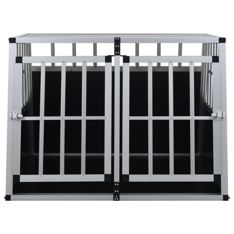 vidaXL Dog Cage with Double Door 94x88x69 cm