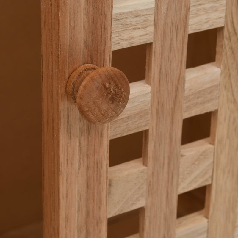 vidaXL Sink Cabinet Solid Walnut Wood 66x29x61 cm