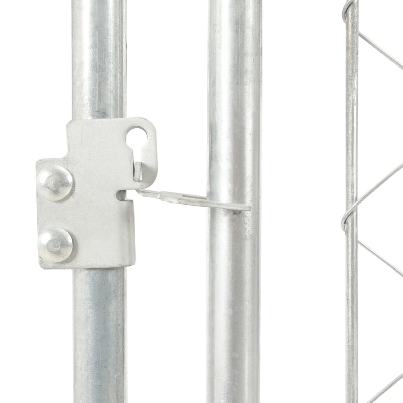 vidaXL Outdoor Dog Kennel with Roof 200x100x125 cm