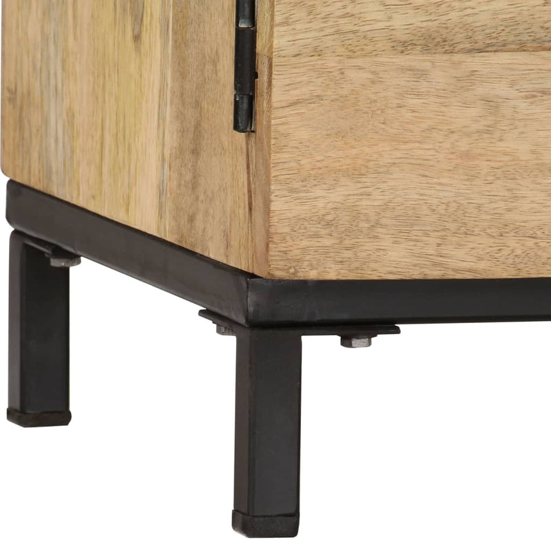 vidaXL TV Cabinet 145x30x41 cm Solid Mango Wood