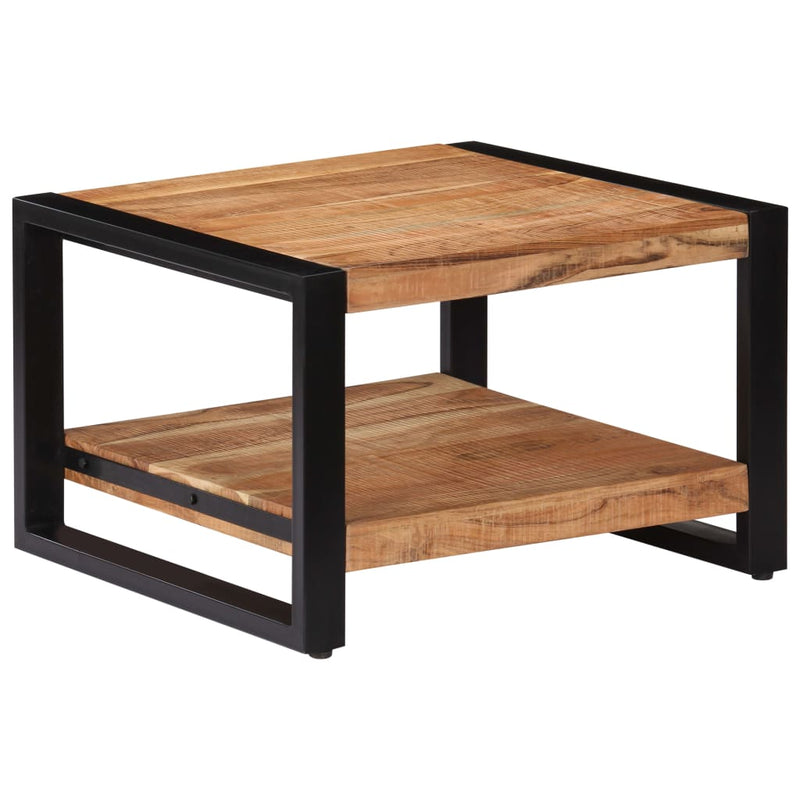 vidaXL Coffee Table 60x60x40 cm Solid Acacia Wood