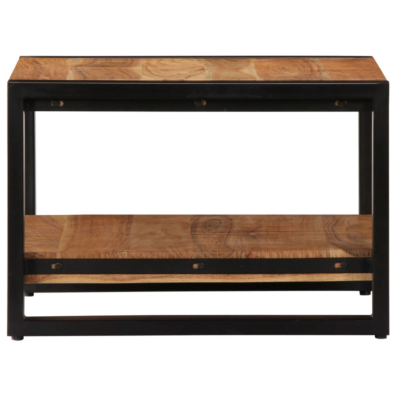 vidaXL Coffee Table 60x60x40 cm Solid Acacia Wood