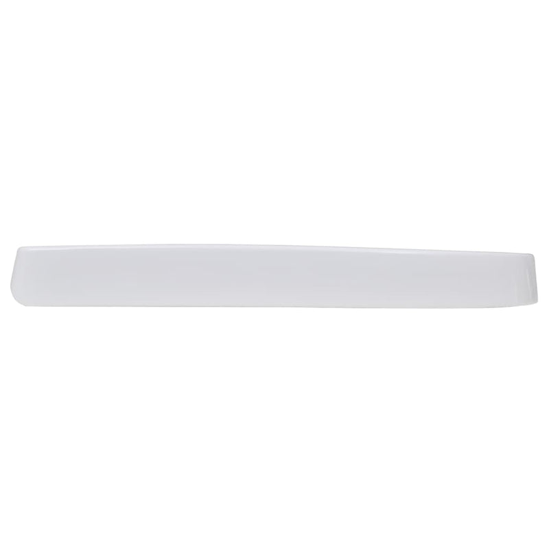 vidaXL Toilet Seats with Soft Close Lids 2 pcs Plastic White