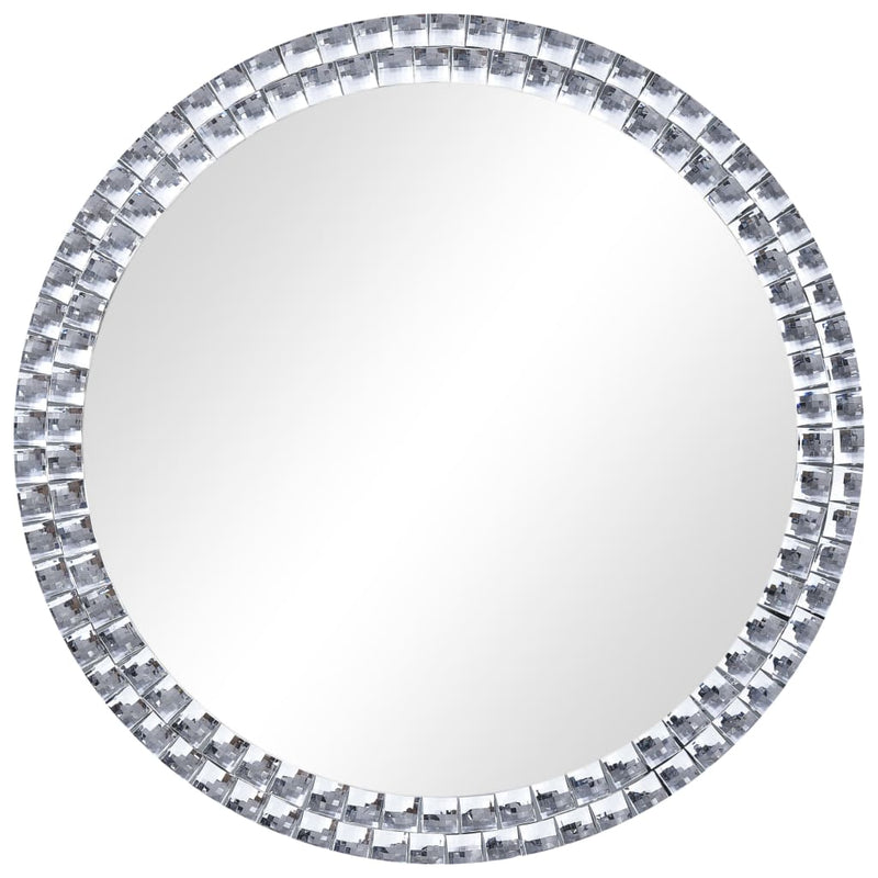 vidaXL Wall Mirror 60 cm Tempered Glass