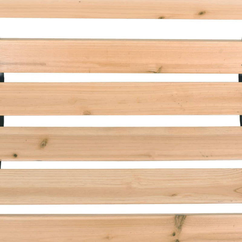 vidaXL Garden Bench 122 cm Wood