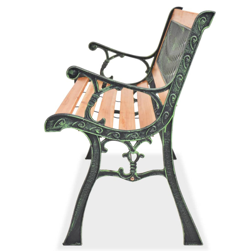 vidaXL Garden Bench 122 cm Wood