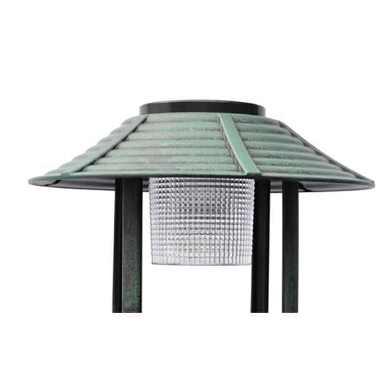 vidaXL Bird Bath/ Feeder with Solar Light