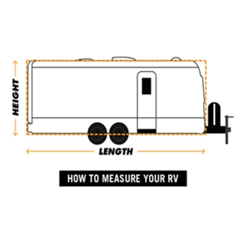 vidaXL Caravan Cover Grey S