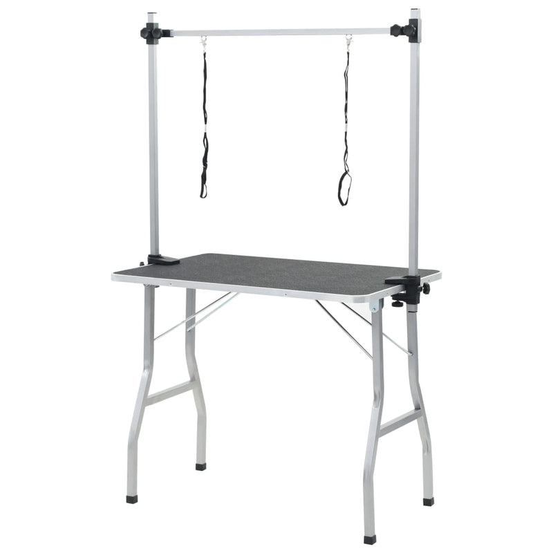 vidaXL Bath Grooming Table for Dogs 2 Loops