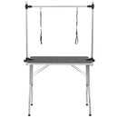 vidaXL Bath Grooming Table for Dogs 2 Loops