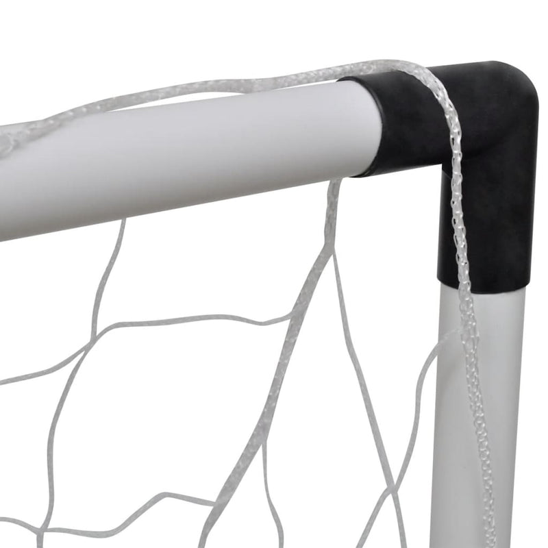 vidaXL Mini Soccer Goals Post Net Set 2 pcs for Kids 91.5 x 48 x 61 cm