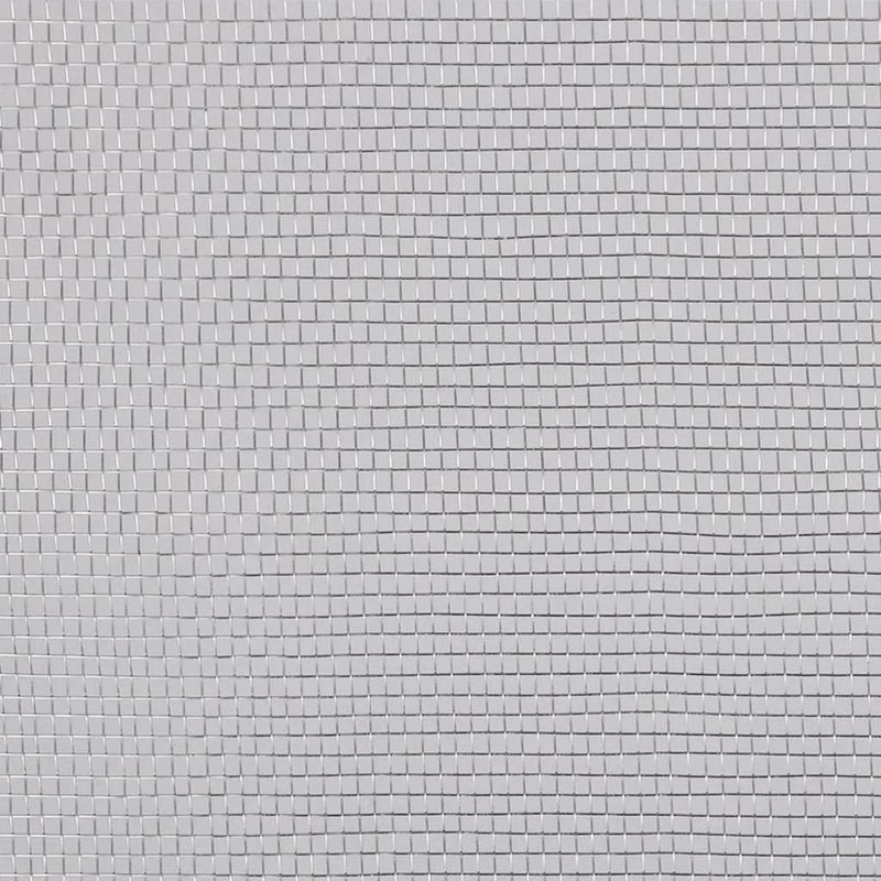 vidaXL Mesh Screen Aluminium 100x500 cm Silver
