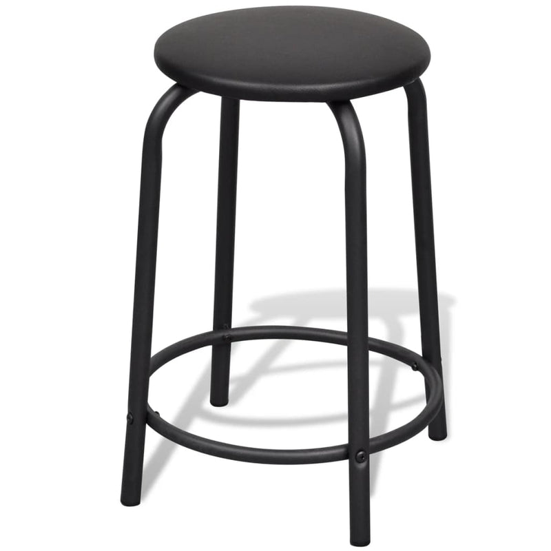 vidaXL Three Drawers Drawing Table with Stool
