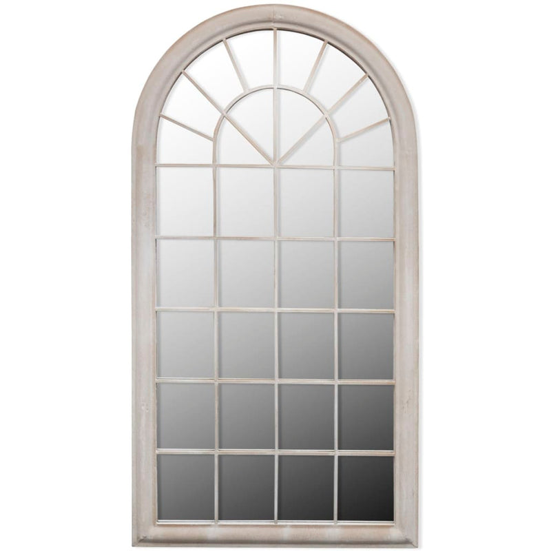 vidaXL Rustic Arch Garden Mirror 60x116 cm for Both Indoor and Outdoor Use