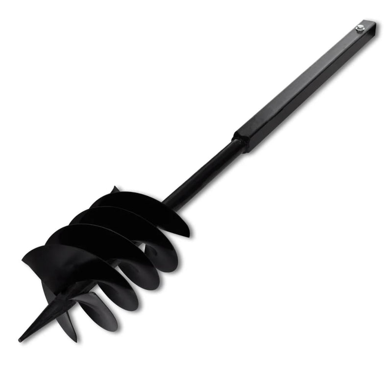vidaXL Ground Drill with Handle 180 mm with Extension Tube 5 m Steel