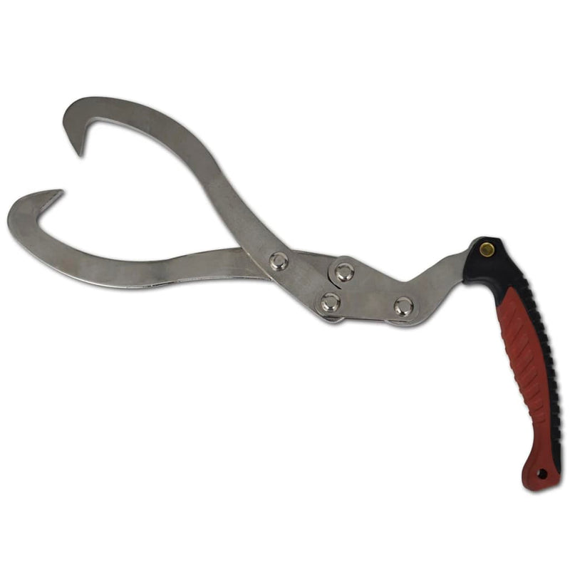 vidaXL 2 pcs Log Tongs with TPR Handle