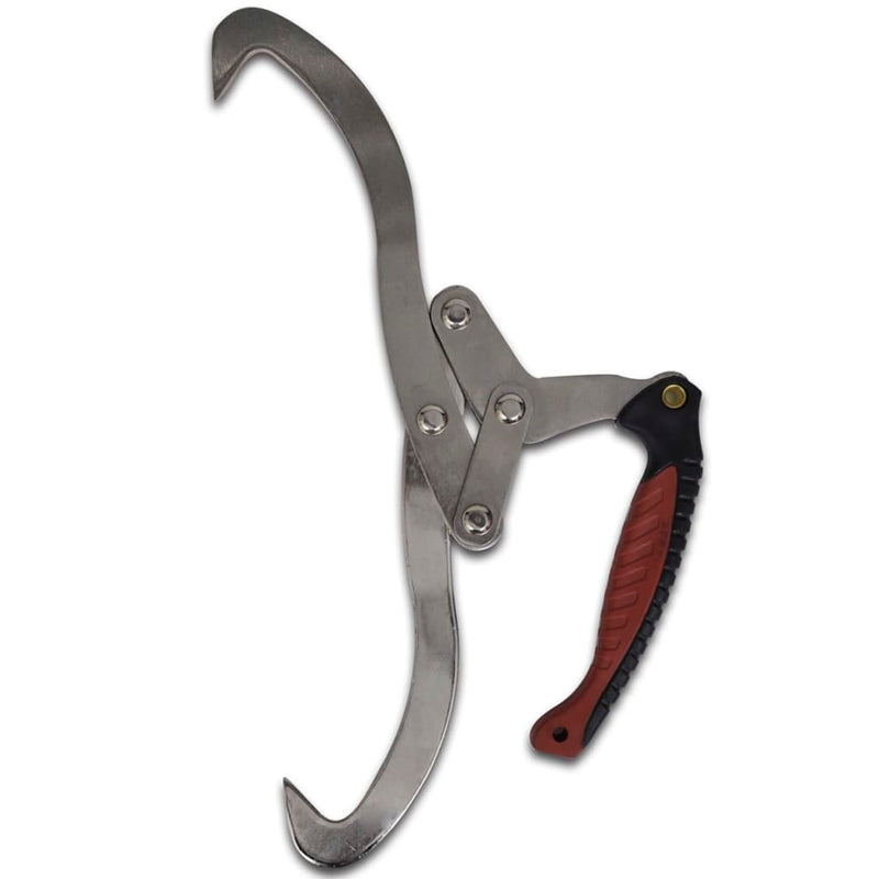 vidaXL 2 pcs Log Tongs with TPR Handle