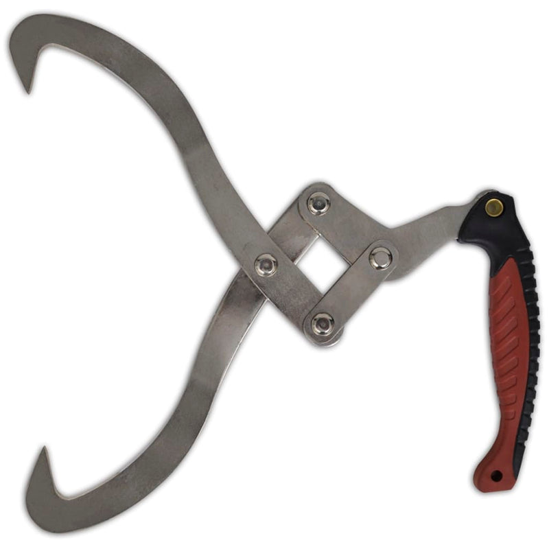 vidaXL 2 pcs Log Tongs with TPR Handle