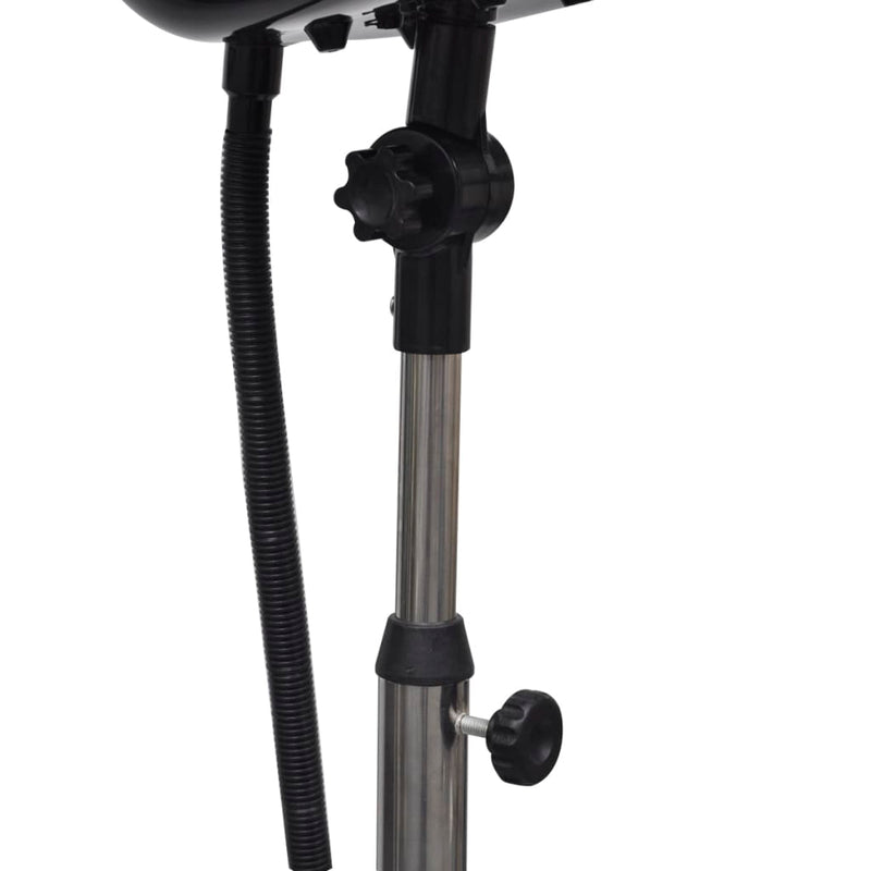 vidaXL Black Salon Wash Basin