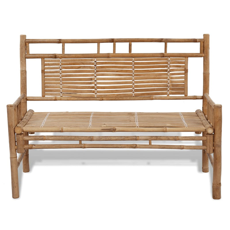 vidaXL Garden Bench 120 cm Bamboo