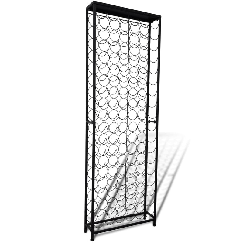 vidaXL Wine Rack for 108 Bottles Metal