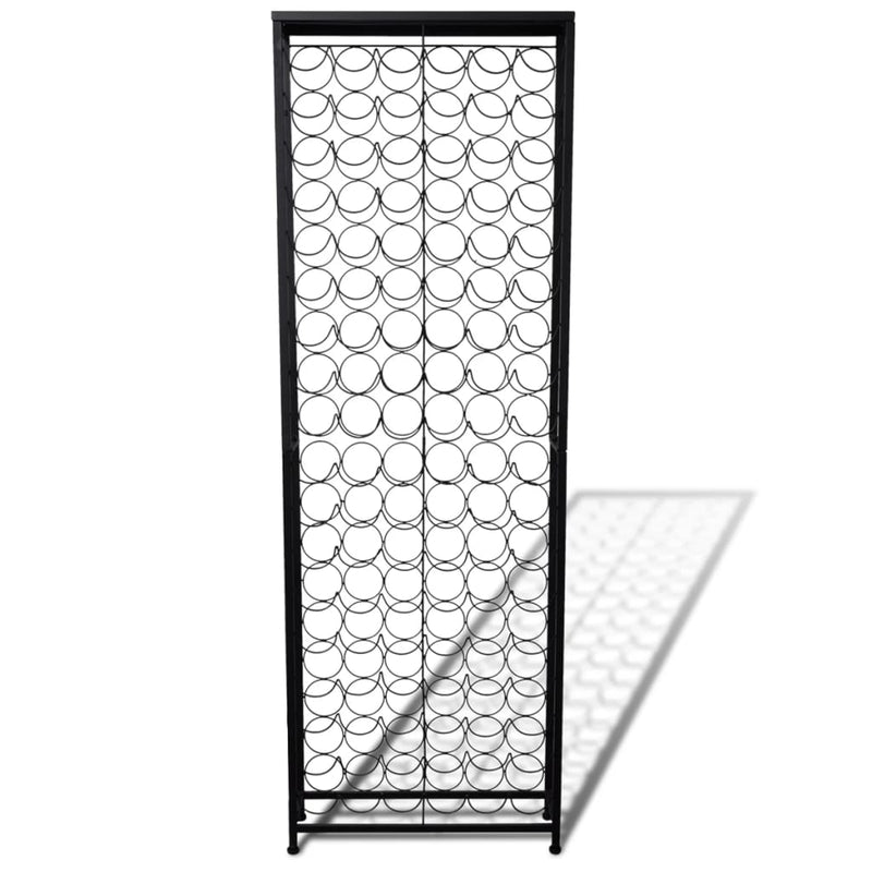 vidaXL Wine Rack for 108 Bottles Metal