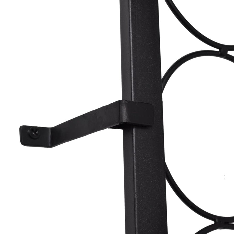 vidaXL Wine Rack for 108 Bottles Metal