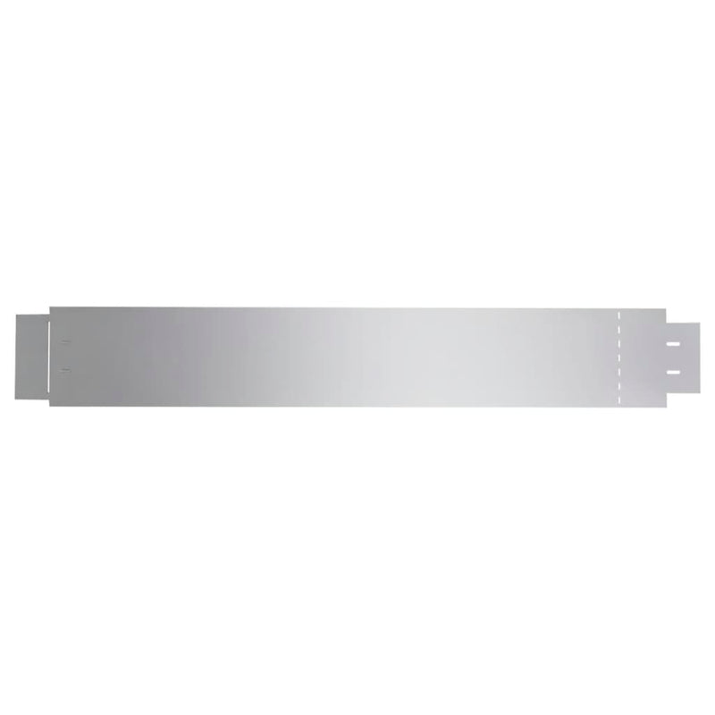 vidaXL Set of 5 Flexible Lawn Fence Galvanised Steel 100 x 14 cm