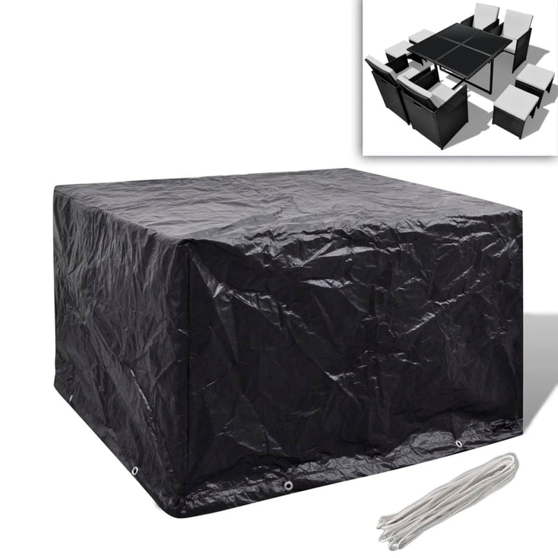 vidaXL Garden Furniture Cover 8 Eyelets 113x113x73 cm