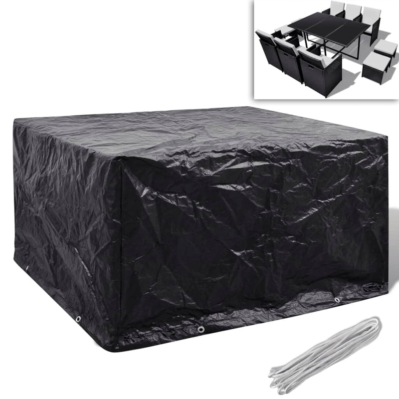 vidaXL Garden Furniture Cover 8 Eyelets 172x113x73 cm