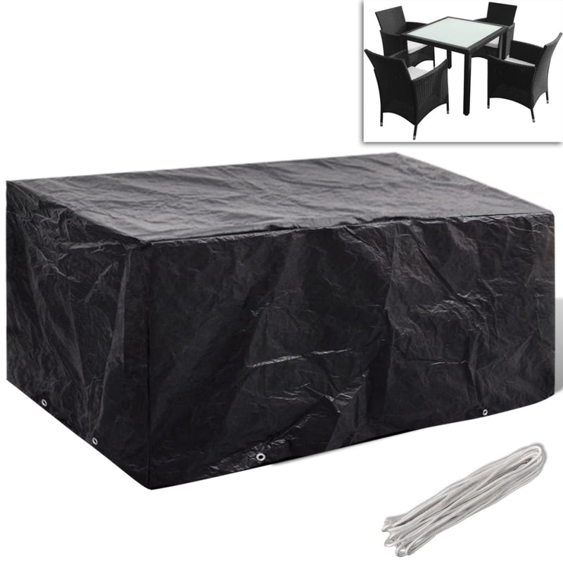 vidaXL Garden Furniture Cover 8 Eyelets 180x140x90 cm