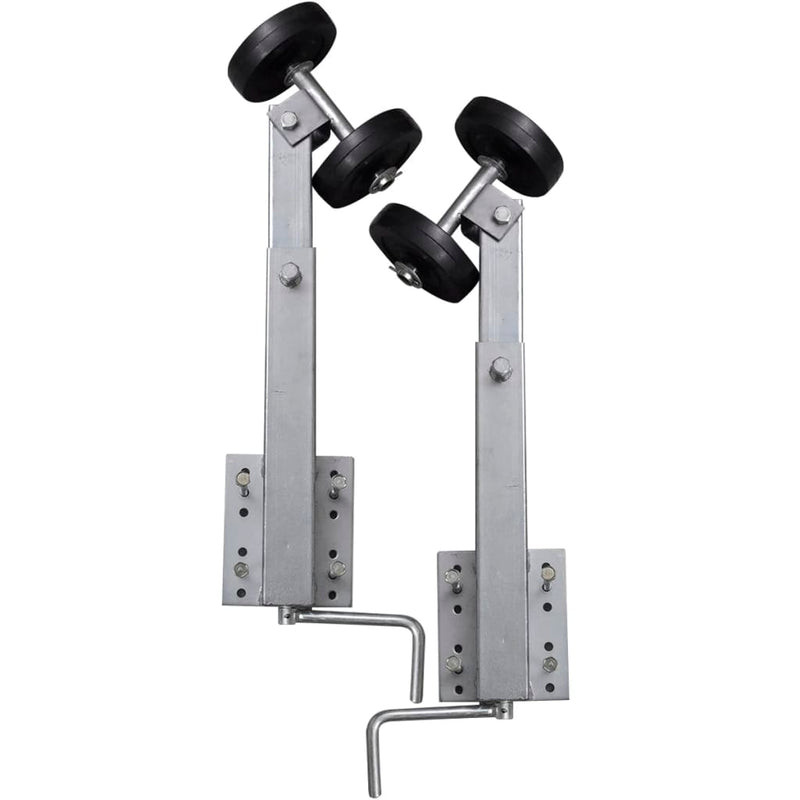 vidaXL Boat Trailer Double Roller Bow Support Set of 2 59 - 84 cm