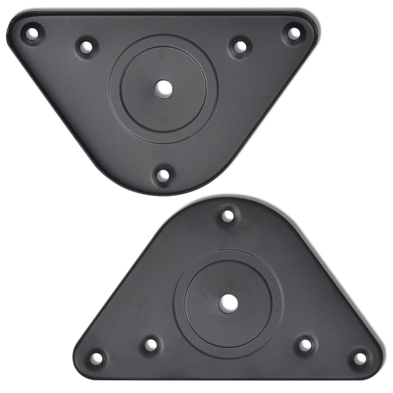 vidaXL Adjustable Table Legs 4 pcs Black 710 mm