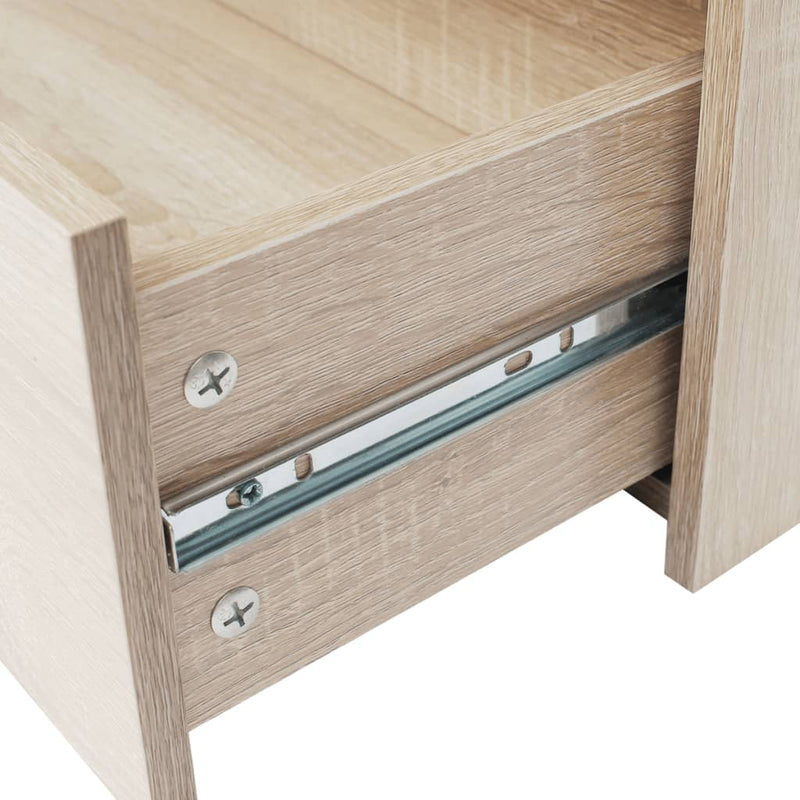 vidaXL Sideboard with 4 Drawers 60x30.5x71 cm Oak Colour