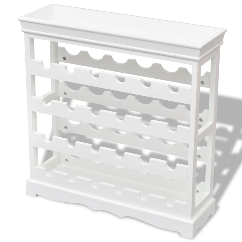 vidaXL Wine Cabinet "Abreu" White