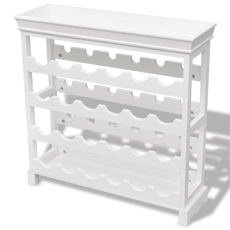vidaXL Wine Cabinet "Abreu" White