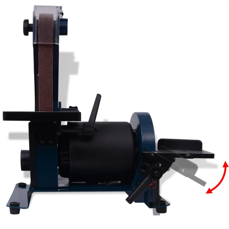 vidaXL Belt Disc Sander 300 W