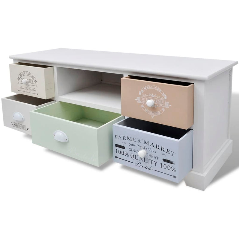 vidaXL French TV Cabinet Wood