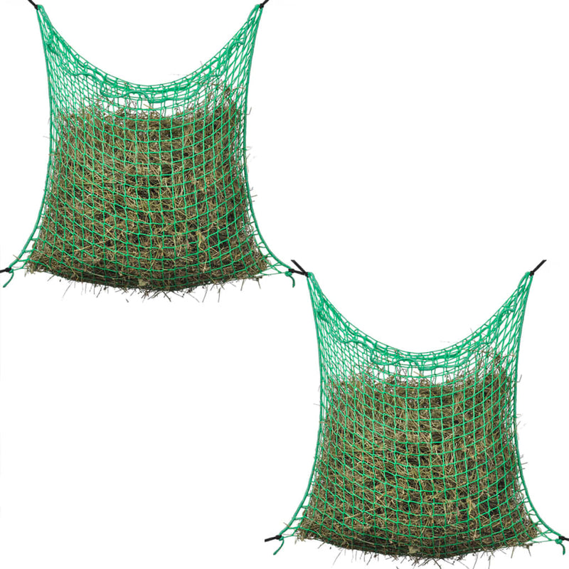 vidaXL Hay Nets 2 pcs Rectangular 0.9x1.5 m PP