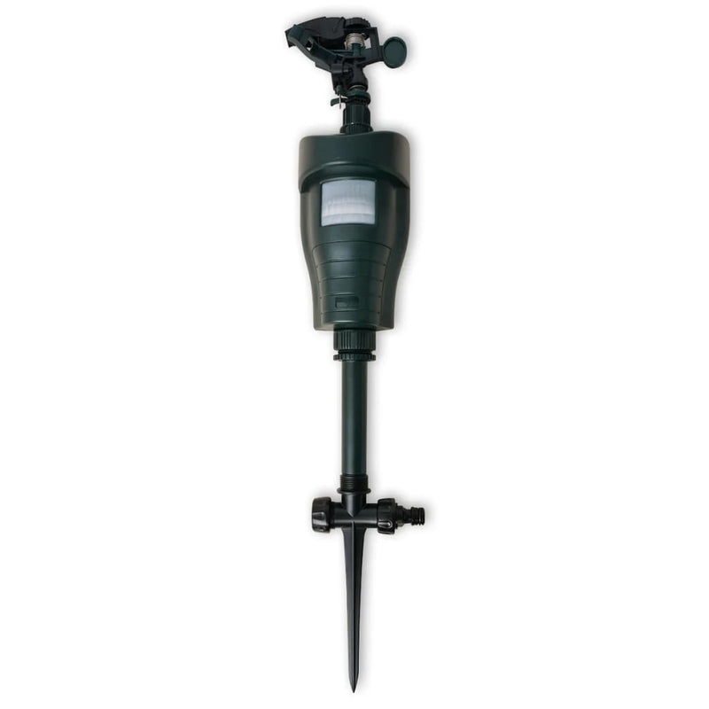 vidaXL Jet-Spray Animal Repellent with PIR Sensor Dark Green