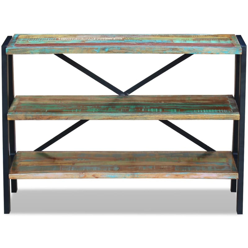 vidaXL Sideboard 3 Shelves Solid Reclaimed Wood